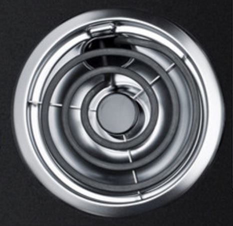 Summit® 30" Black Electric Cooktop-1