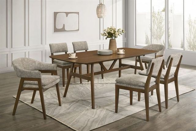 New Classic® Home Furnishings Miller Walnut Dining Table-1