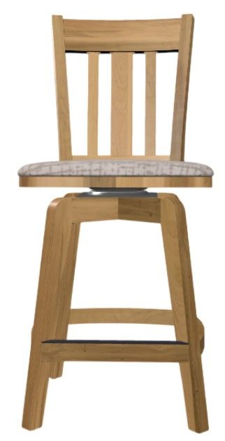 Mavin Customizable Cleveland 24" Swivel Bar Stool-1