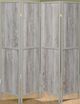 Coaster® Deepika Rustic Grey Driftwood Four-Panel Screen-0