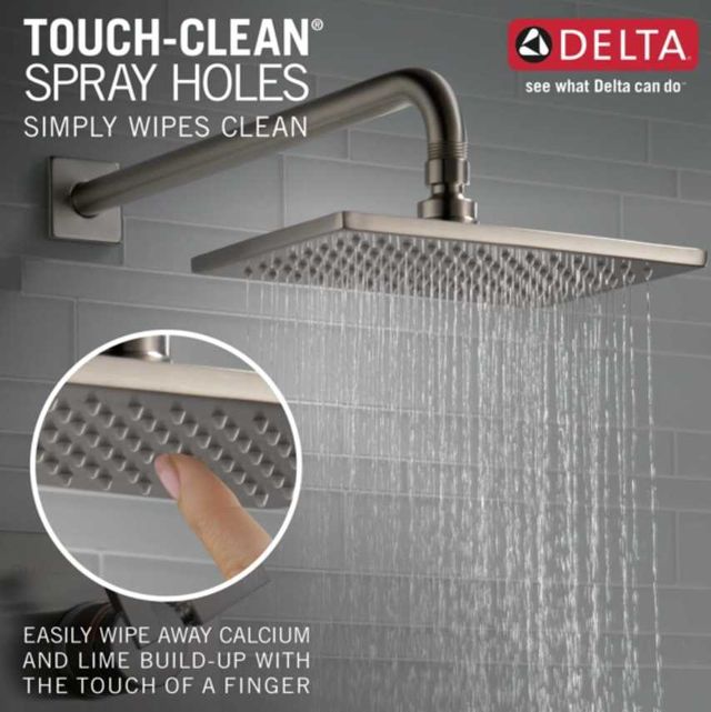 Delta Vero® Monitor® 14 Series Stainless Tub and Shower Trim-2