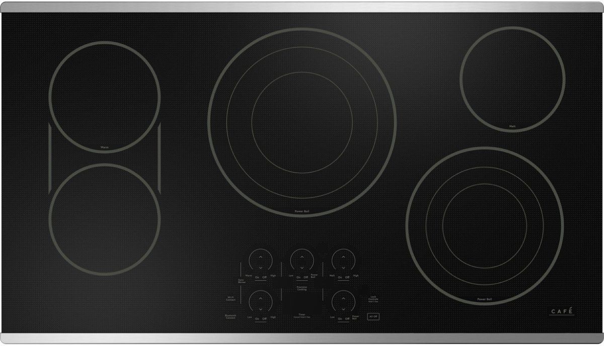 Café™ 36" Stainless Steel Electric Cooktop