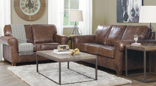 Decor-Rest® Furniture LTD Customizable 3179 Leather Condo Sofa-3