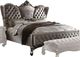 ACME Furniture Versailles Antique Platinum Queen Upholstered Bed-0