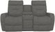 La-Z-Boy® Baron Slate Manual Wall Reclining Loveseat with Console-1