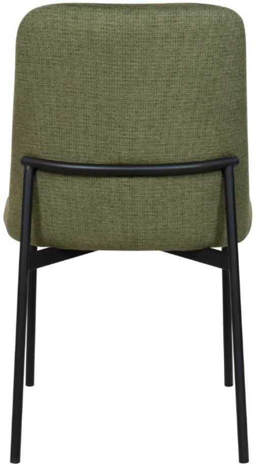 New Classic® Home Furnishings Erik Green/Black Upholstered Dining Side Chair-4
