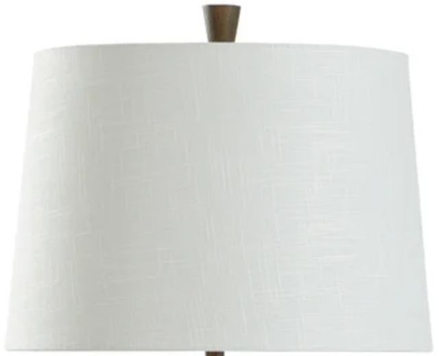Stylecraft Brown/Danrun Silver/White Table Lamp-1