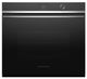 Fisher & Paykel Series 9 30" Black Contemporary Single Electric Wall Oven-0