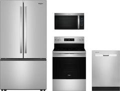 Whirlpool® 4 Piece Stainless Steel Kitchen Package