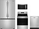 Whirlpool® 4 Piece Stainless Steel Electric Kitchen Package-0