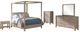 Coaster® Solano 5-Piece Weathered Mango California King Bedroom Set-0