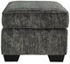 Signature Design by Ashley® Lonoke Gunmetal Accent Ottoman-2