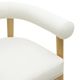 TOV Furniture Spara Natural/White Vegan Leather Counter Stool-5