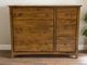 Boulder Creek Furniture Tuscan Brown Shaker 6-Drawer Combo Dresser-1