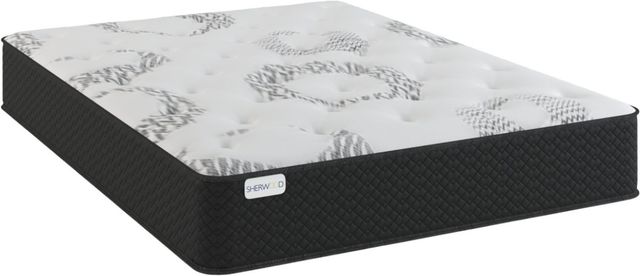 Sherwood® Bedding XXV Manhattan Nyx 10" Wrapped Coil Ultra Firm Tight Top Full Mattress in a Box-0