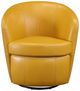 Homelegance® Tanner Yellow Swivel Accent Chair-2