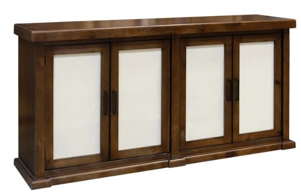 StyleCraft Brown/White Console Table-0