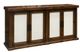 StyleCraft Brown/White Console Table-0