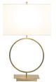 YHD Circlet Gold One Light Table Lamp-2