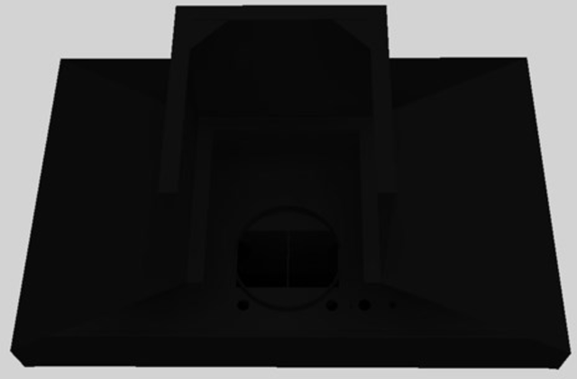 Vent-A-Hood® 42" Black Euro-Style Wall Mounted Range Hood-2