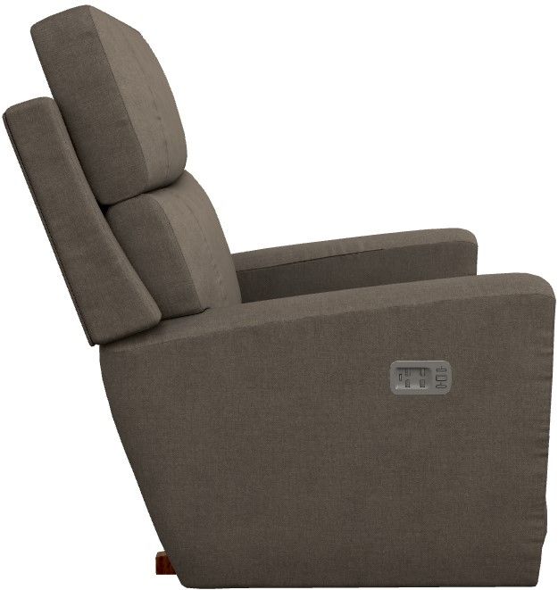 La-Z-Boy® Apollo Granite Power Rocking Recliner with Headrest and Lumbar-2