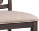 Elements International Stone Brown/Charcoal Bar Stool-1