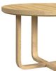 Elements International Ridgemont Natural Round Dining Table-1
