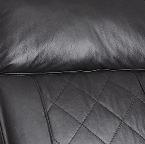 Westwood Design Soho Oxford Gray Power Glider Recliner-1