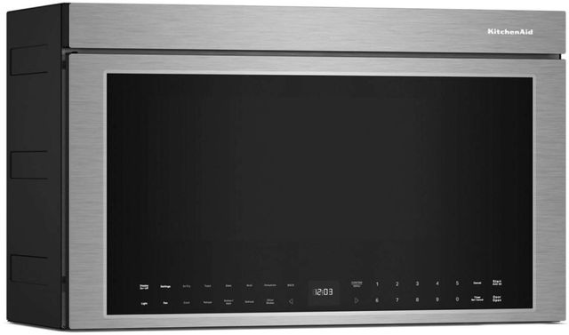KitchenAid® 1.1 Cu. Ft. PrintShield Stainless Steel Over The Range Microwave-3