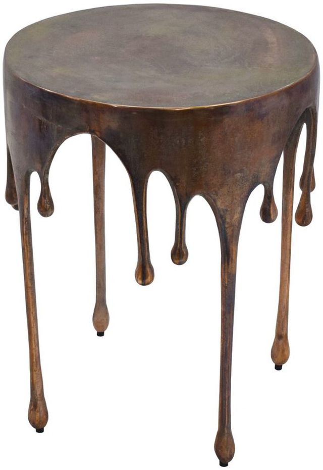 Moe's Home Collection Copperworks Antique Copper Accent Table-0