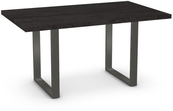 Amisco Customizable Burton 60" Thermo Fused Laminate Table-0