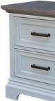John Thomas Furniture® Summit Heather Gray/Mist Nightstand-1