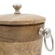 A & B Home 2-Piece Brown Bar Buckets-2