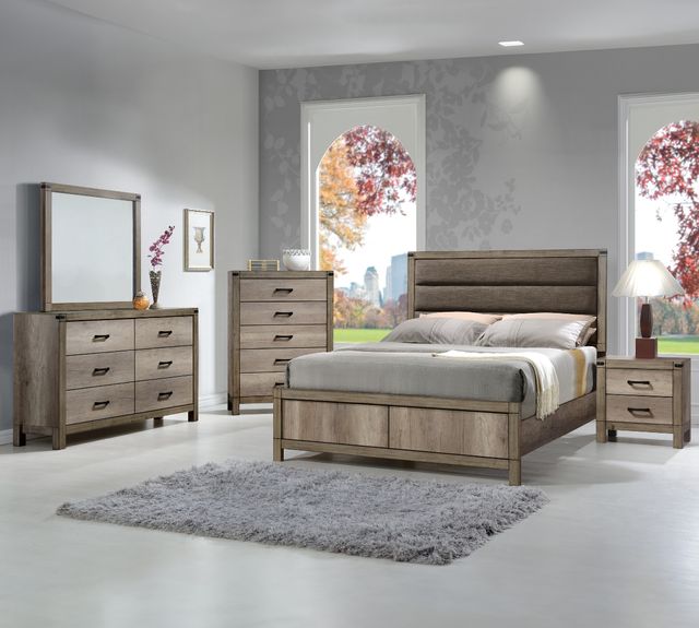 Crown Mark Matteo Melamine Tall Nightstand-1