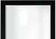 Stylecraft Matte Black Beveled Framed Wall Mirror-1