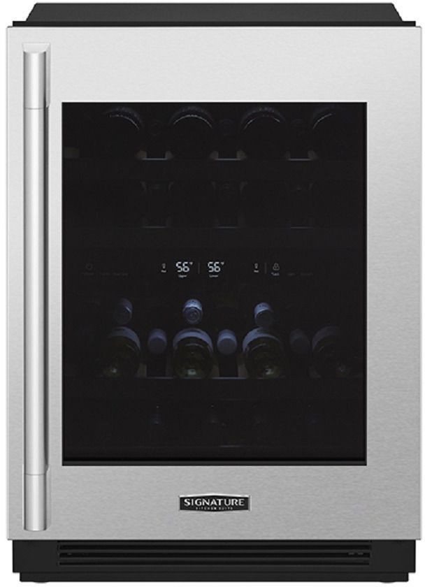 SKS 24" Panel Ready Undercounter Wine Cooler-0