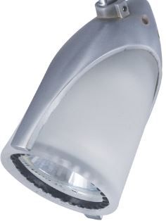 Cal® Lighting & Accessories Black/Silver Track Light-1
