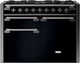 AGA™ Elise 48" Gloss Black Pro Style Dual Fuel Range-0