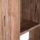 Dovetail Furniture Mariz Medium Brown Antique Tall Bookcase-4