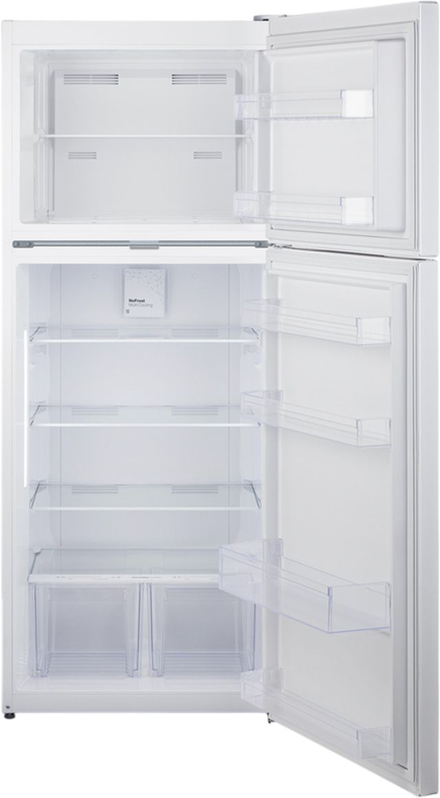 Summit® 28" 14.3 Cu. Ft. White Counter Depth Top Freezer Refrigerator-2
