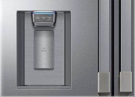 Dacor® Professional 22.6 Cu. Ft. Counter Depth French Door Refrigerator-Stainless Steel-3