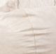 CordaRoy's® Original Ivory Faux Leather Full Bean Bag Chair-1