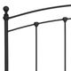 Leggett & Platt® Sanford Matte Black Full Headboard-2
