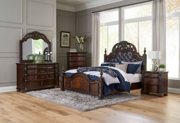 Homelegance Adelina Brown Dresser