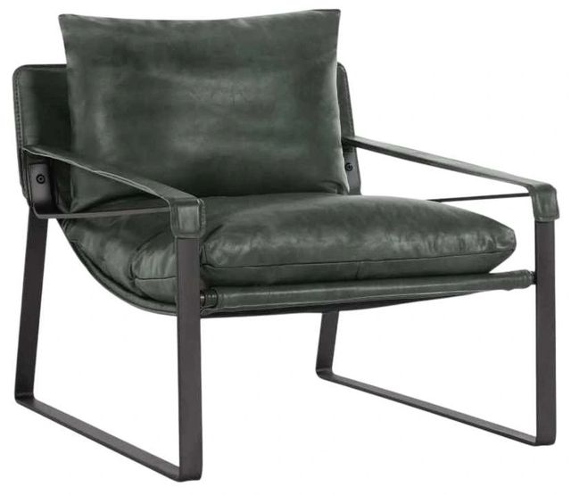 Classic Home Morgan Forest Green Accent Chair-0