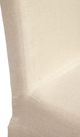 Furniture Classics Parsons Beige Slip Covered Dining Chair-4