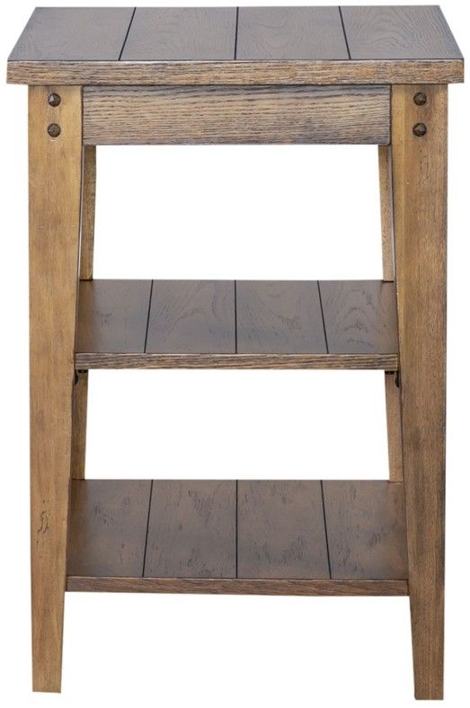 Liberty Furniture Lake House Oak Tiered Table-2