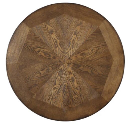 Powell® Franklin Brown Pub Table with Black Base-4