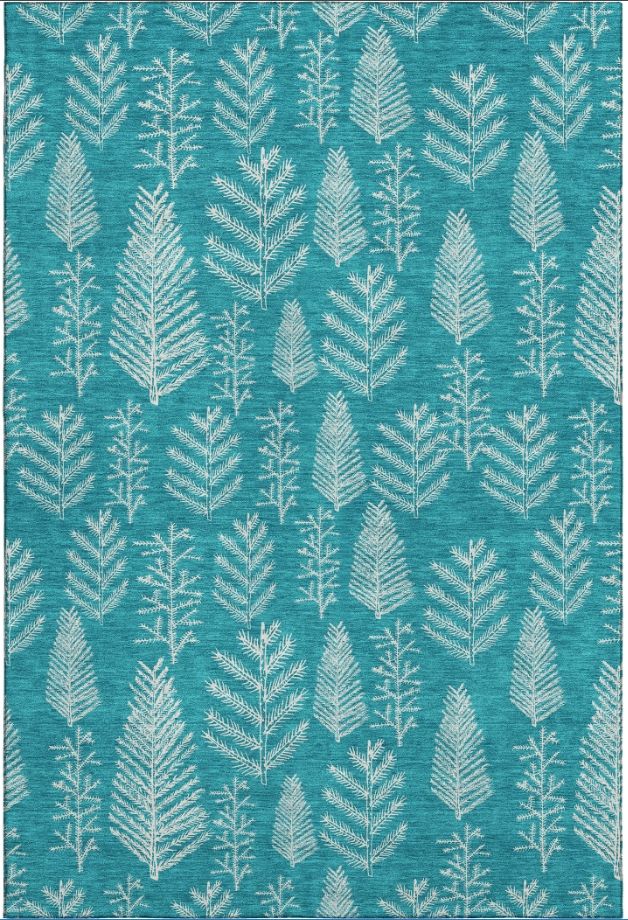 Dalyn™ Rug Company Merry & Bright MY21 Teal 5'x8' Area Rug-0