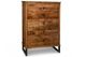 Handstone Cumberland 5 Drawer Highboy-0